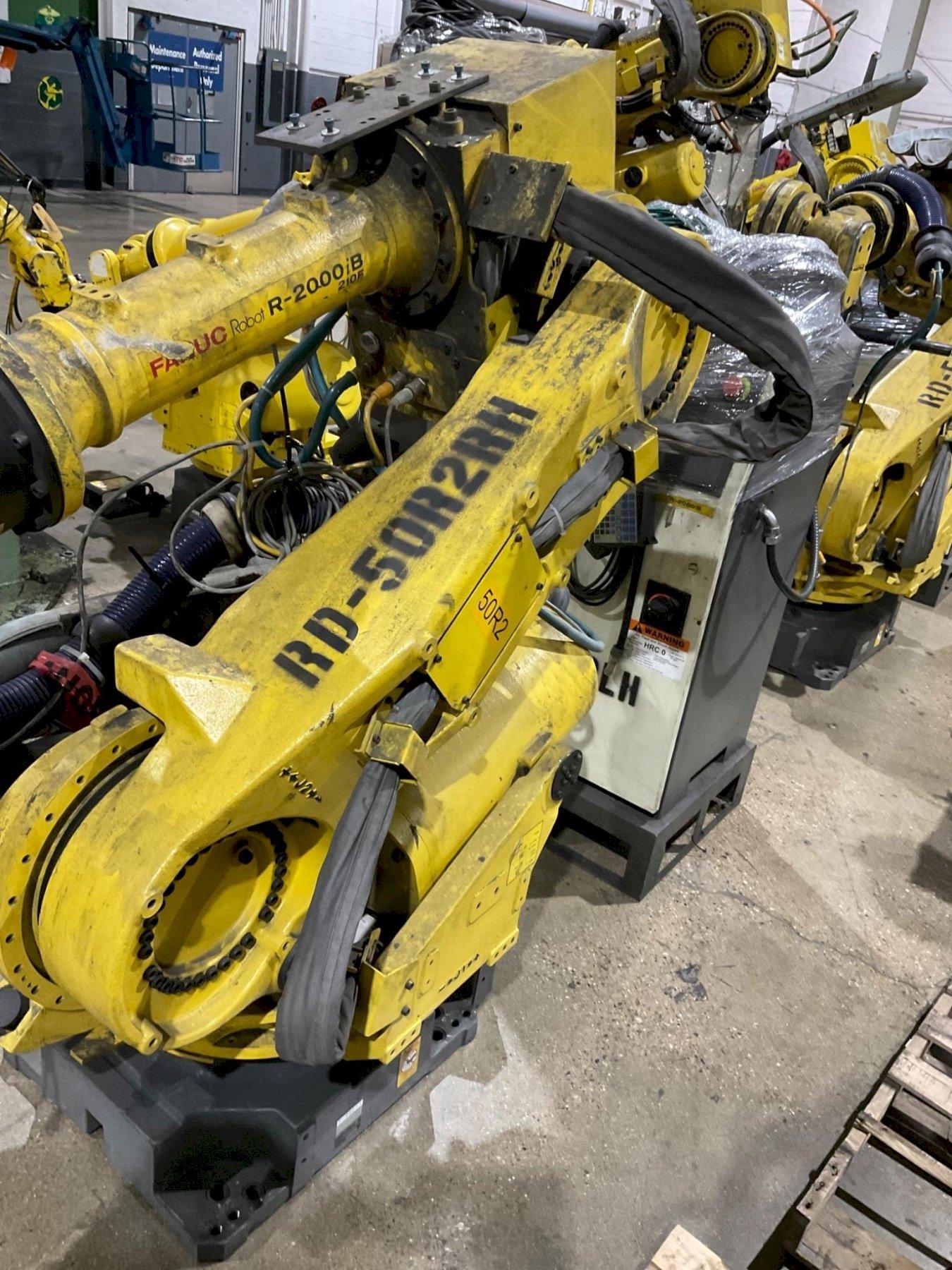 FANUC ROBOT R2000IB/210F W/ R-30IA Controls USED