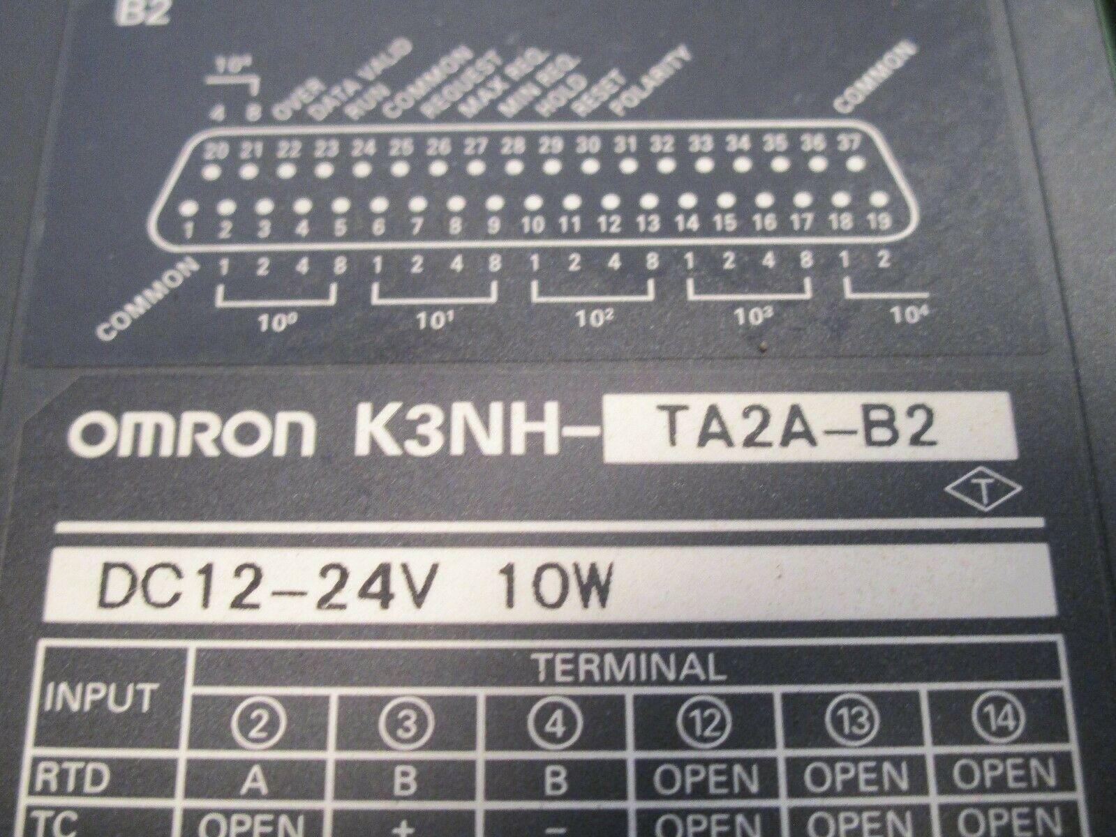 Omron K3NH-TA2A-B2 Digital Panel Meter, High Performance Temperature Meter