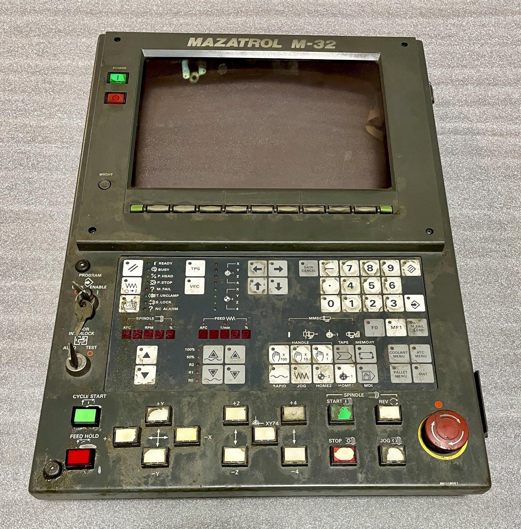 MITSUBISHI MAZATROL M-32 FRONT OPERATOR PANEL
