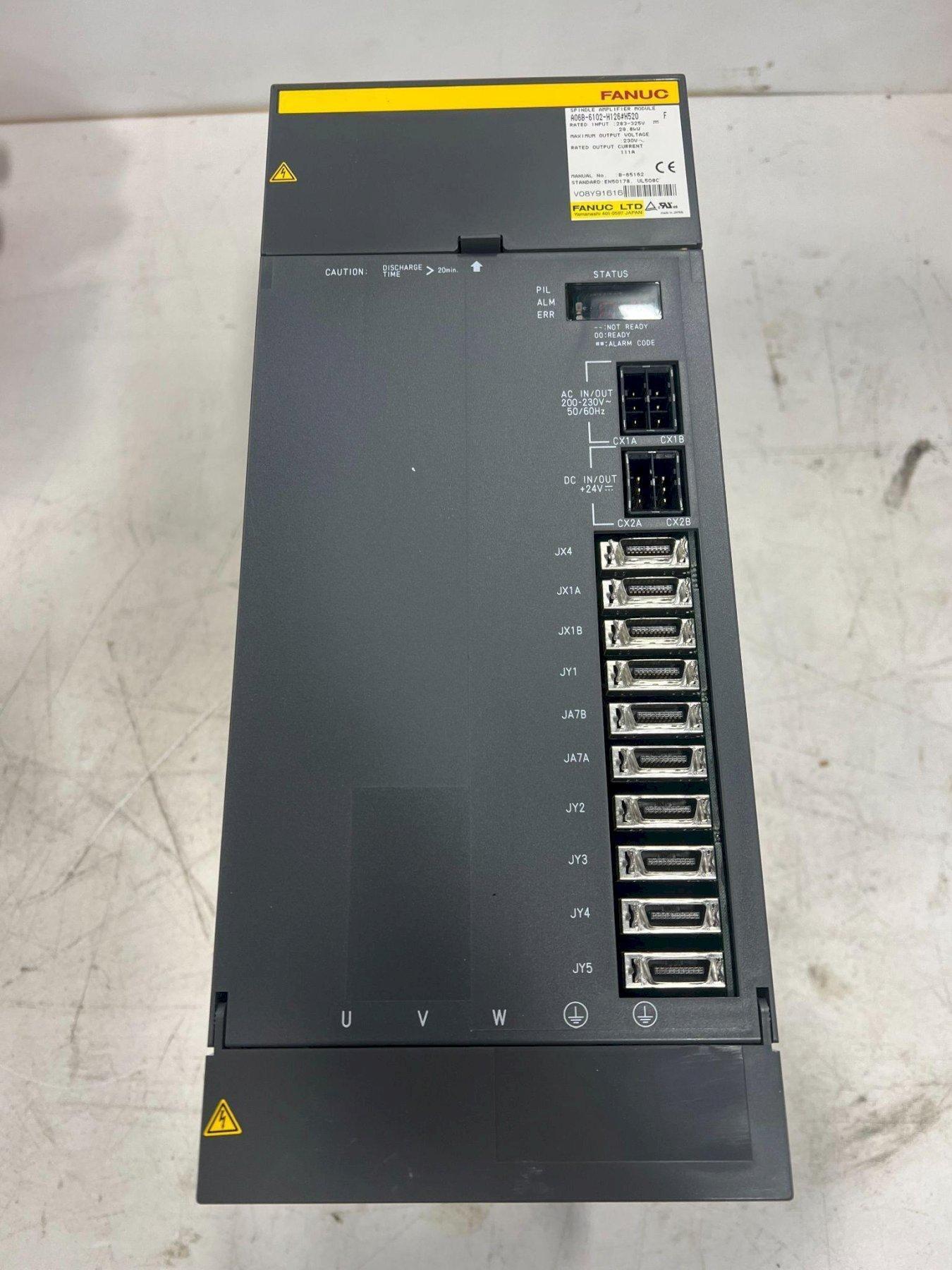FANUC A06B-6102-H126#H520 F Alpha-Series Spindle Drive NEW