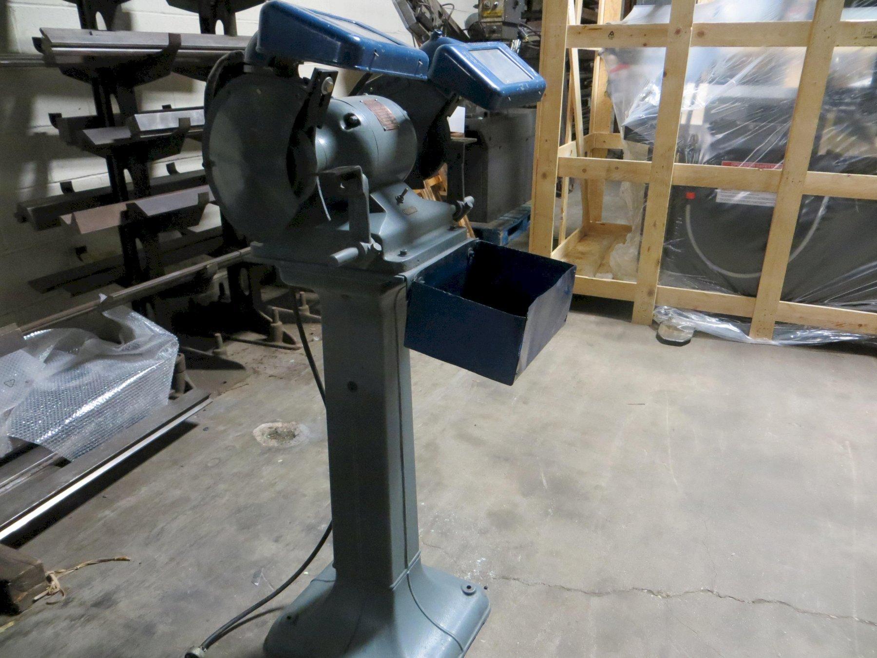 1/2 HP Diehl Bench Grinder with Cast Iron Pedestal