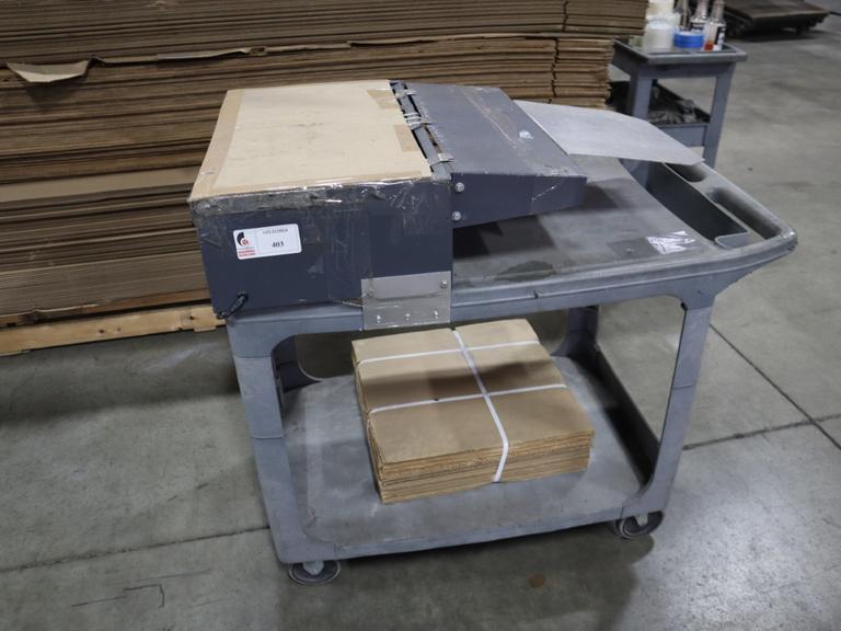 Allied Automation Titan Bagmaster 501 - Bag Opener and Filler - Blower Style w Cart- Auction Item