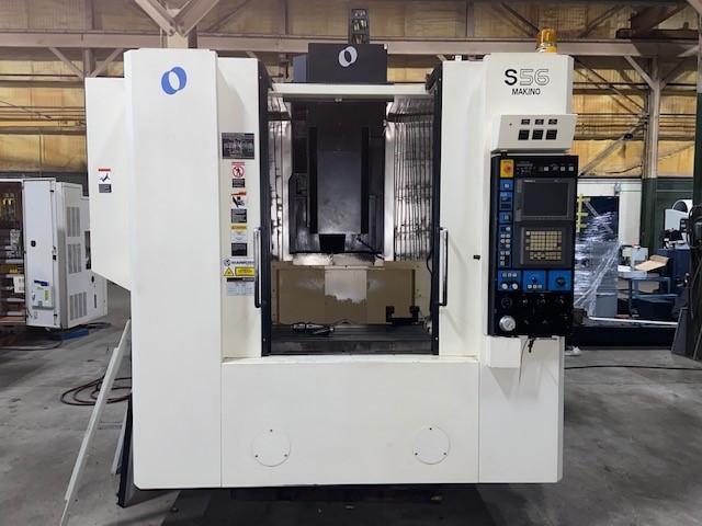 Makino S56 CNC Vertical Machining Center, Fanuc Pro 3, 20K Spindle, CT40, 20 ATC, 35