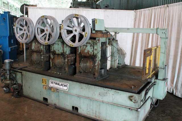 12" x 8", STRILICH, 3 STAND TANDEM, 15 HP PER STAND (12413)