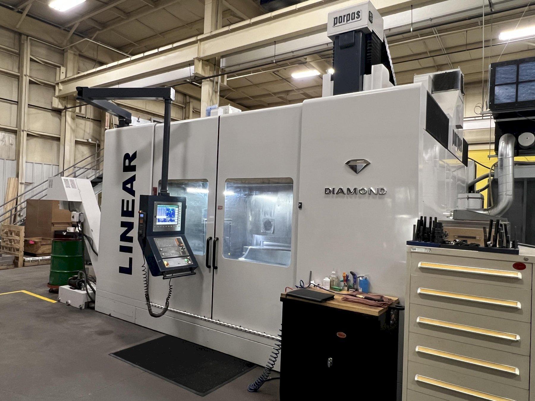 Parpas Diamond 5 Axis Linear Gantry Type Vertical Machining Center