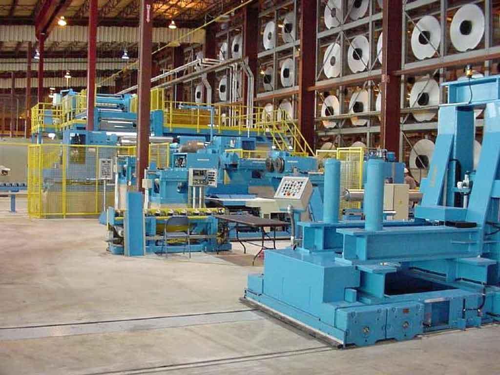 72" x 0.002" -0.015" x 40,000lb Kampf Aluminum Slitting Line