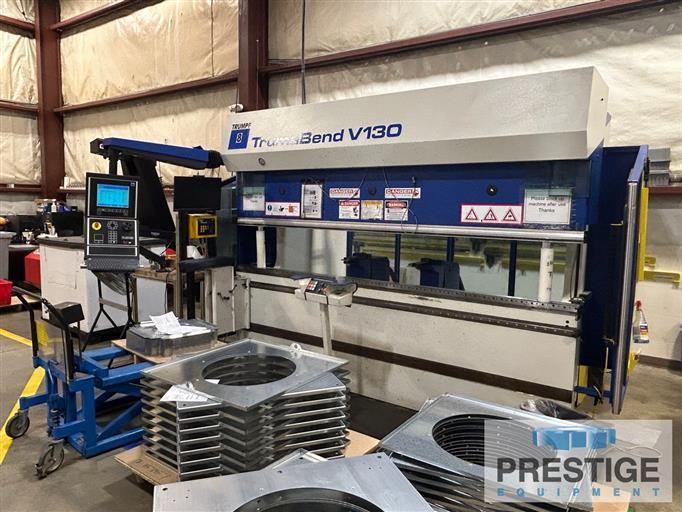 144 Ton Trumpf V130 8-Axis CNC Press Brake