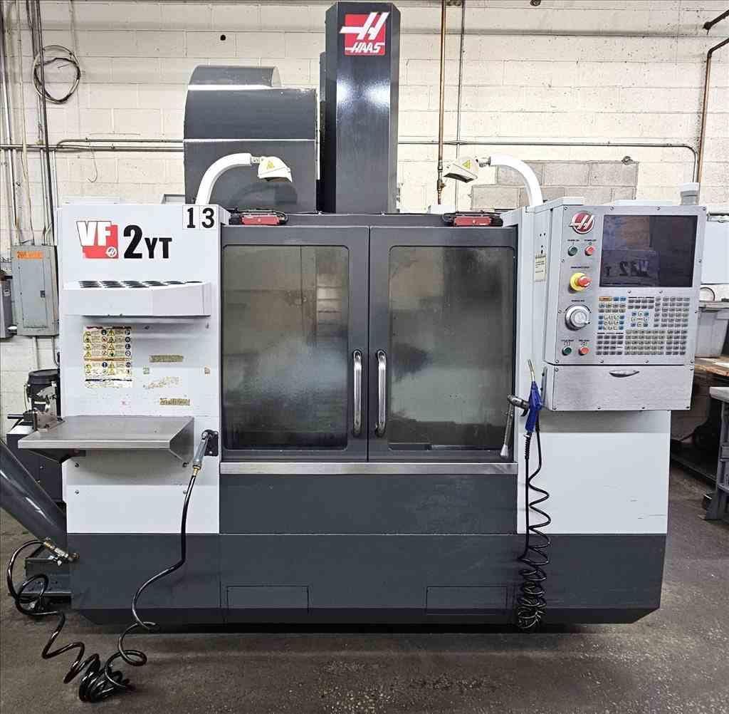 Haas VF-2YT VMC, 2015 – TSC, Chip Auger, 40 ATC