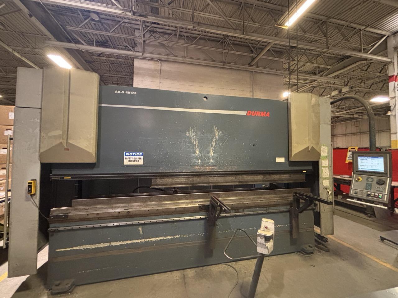 Durma AD-S 40175 Press Brake, 2008