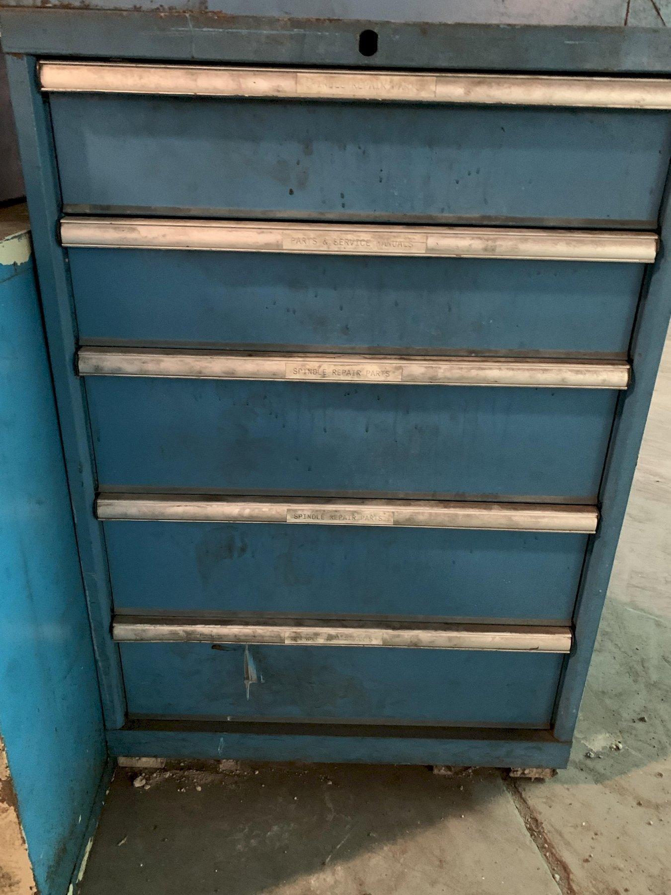 1 - PREOWNED STANLEY VIDMAR CABINET, 5 DRAWER