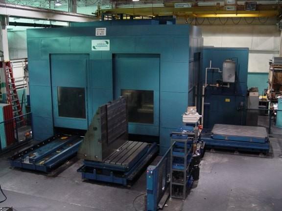 Scharmann Heavycut 1Z/TDV3 5.9" CNC Table Type Horizontal Boring Mill