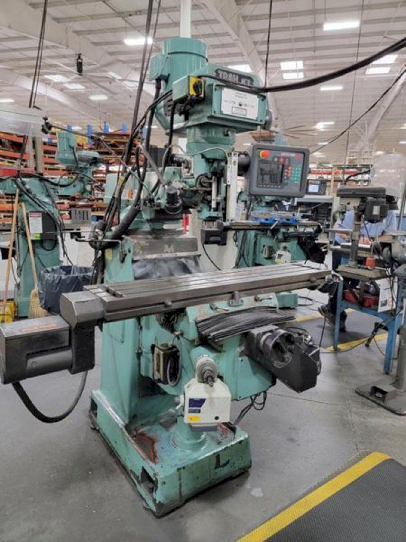 1 - PREOWNED SOUTHWESTERN INDUSTRIES CNC MANUAL KNEE MILL, MODEL #: TRAK K3 EDGE, S/N: 023AF11812