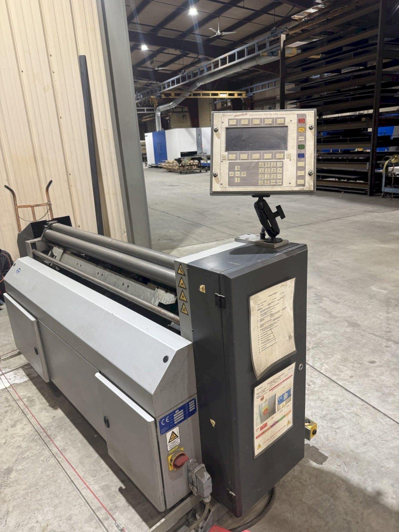NOSSTEC Plate Bending Rolls - Versatile & Heavy Duty