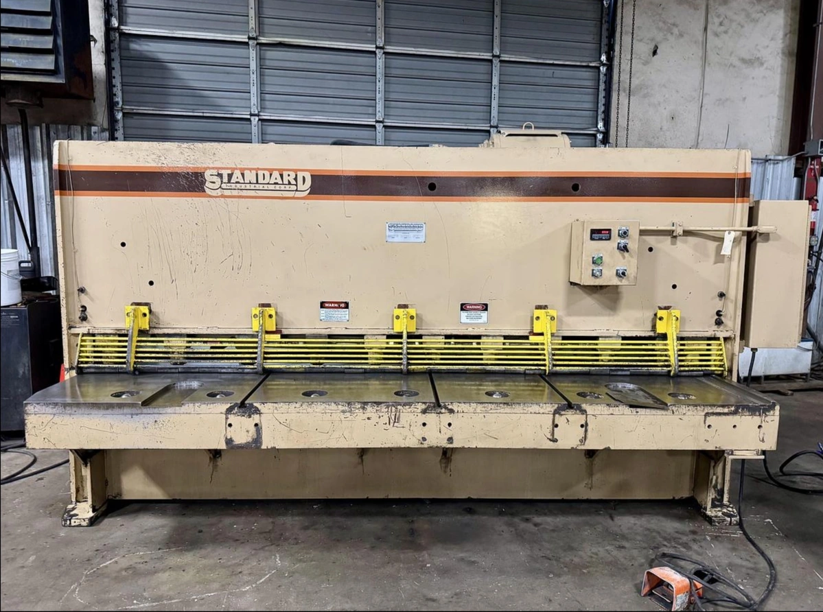 STANDARD AS375-10 HYDRAULIC GUILLOTINE SHEAR