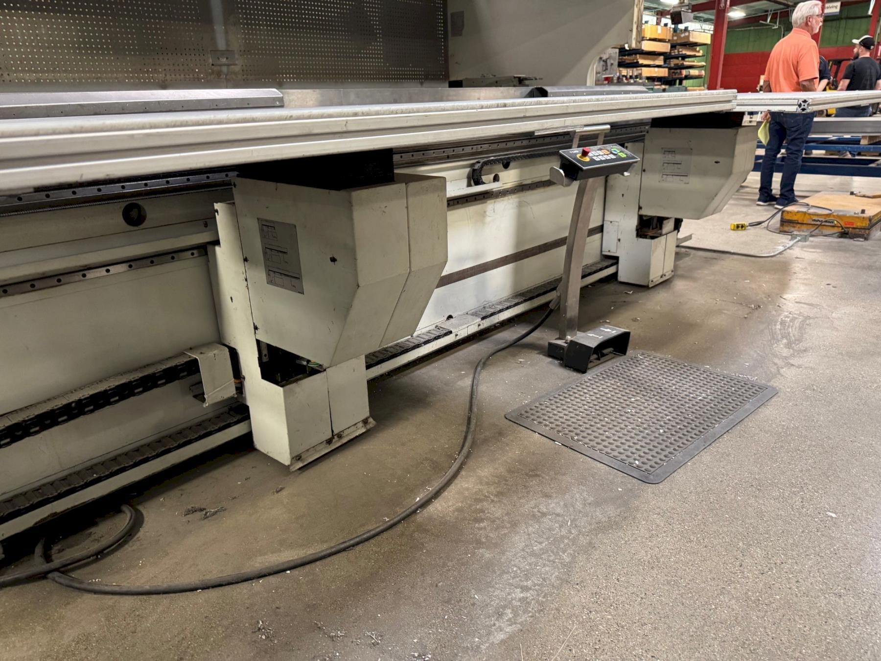 Used LVD / Strippit 150 ton x 14' 6-axis CNC hydraulic press brake model PPED 150-BH14