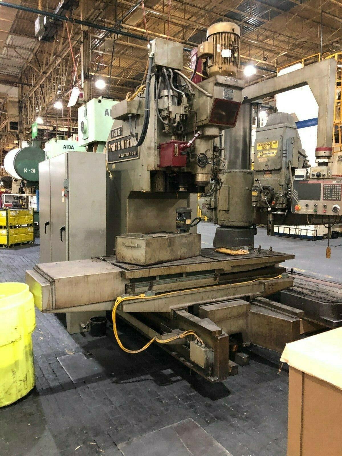 PRATT & WHITNEY WOLVERINE CLUB CNC MILL STOCK# 1959
