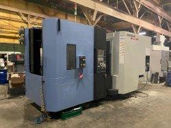 Doosan HP5100II CNC Horizontal Machining Center, Fanuc 31iA, 19.7