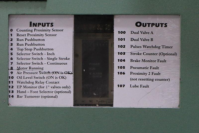 70 TON ROUSSELLE MODEL G1-70 GAP FRAME PRESS