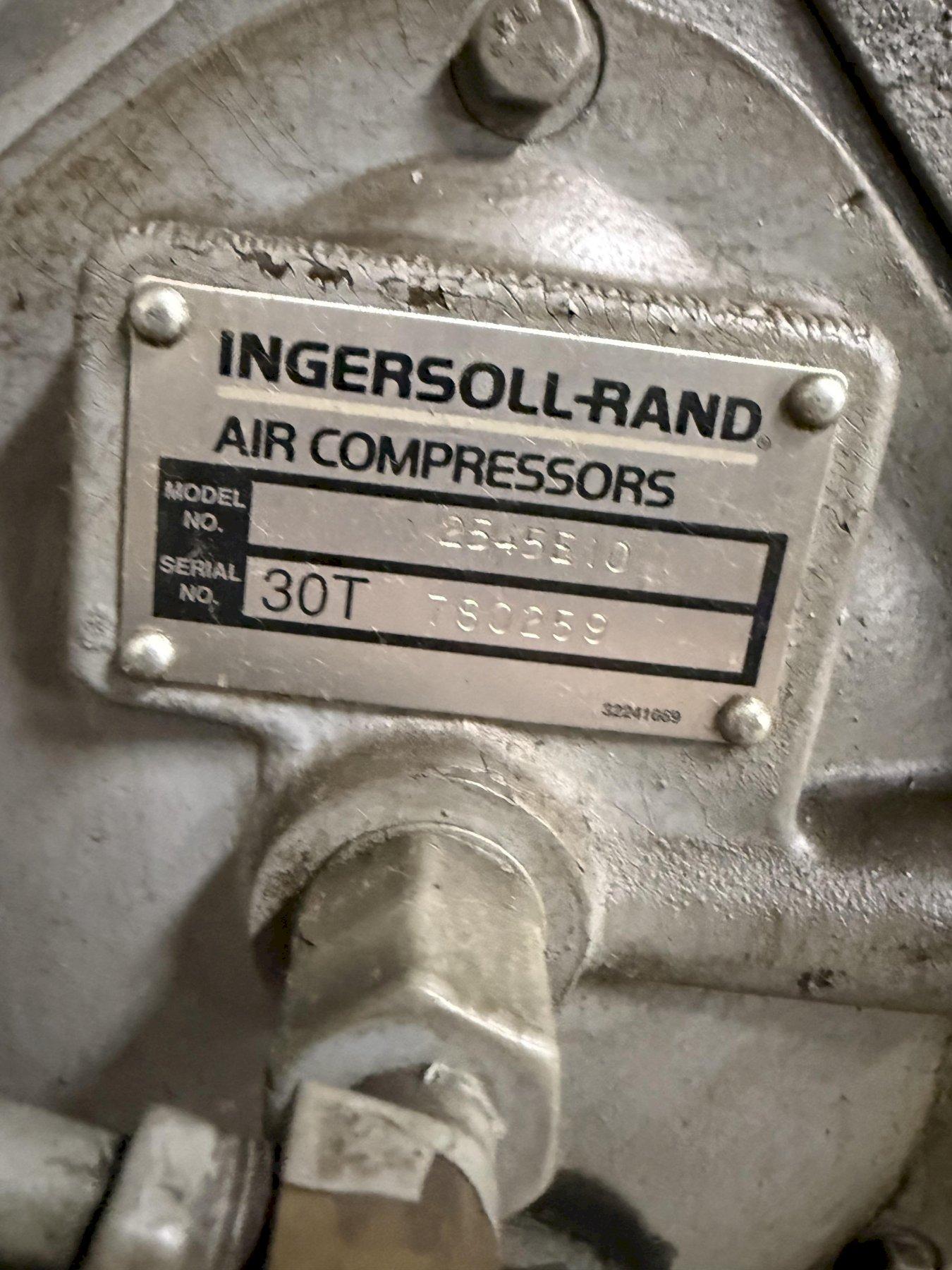 INGERSOLL-RAND PISTON TYPE AIR COMPRESSOR. STOCK #1007925