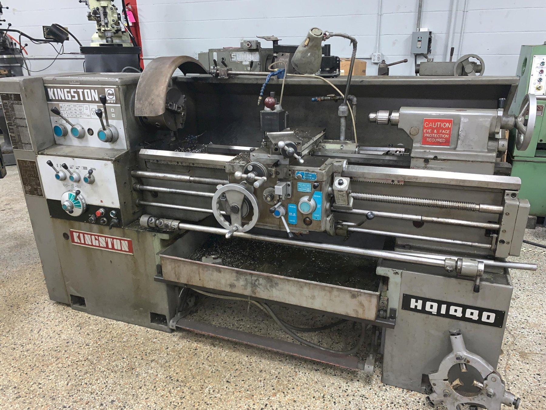 14" x 40" KINGSTON Model HQ1440 Manual Engine Lathe