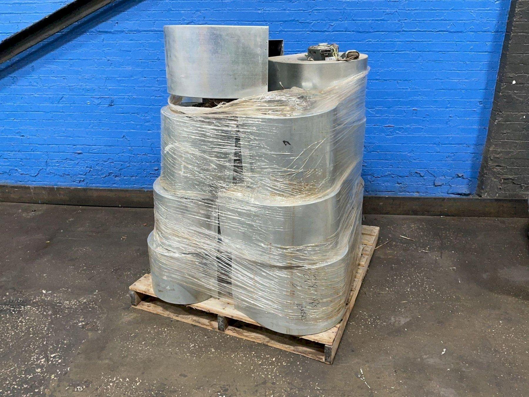 LAU INDUSTRIES 1/3 HP BLOWER WHEELS  -  W+H DD10-8A .50 CCW CV