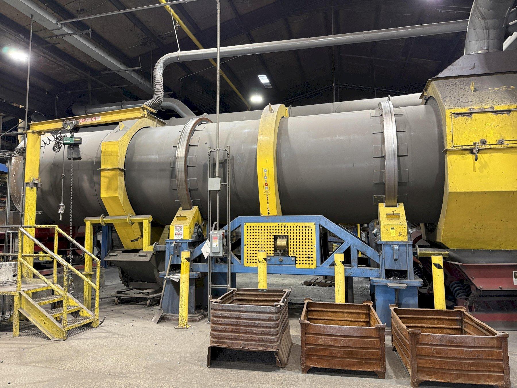 2021 Didion model200 MK7 MD media drum shakeout s/n DM1744, 40 hp, 10/21