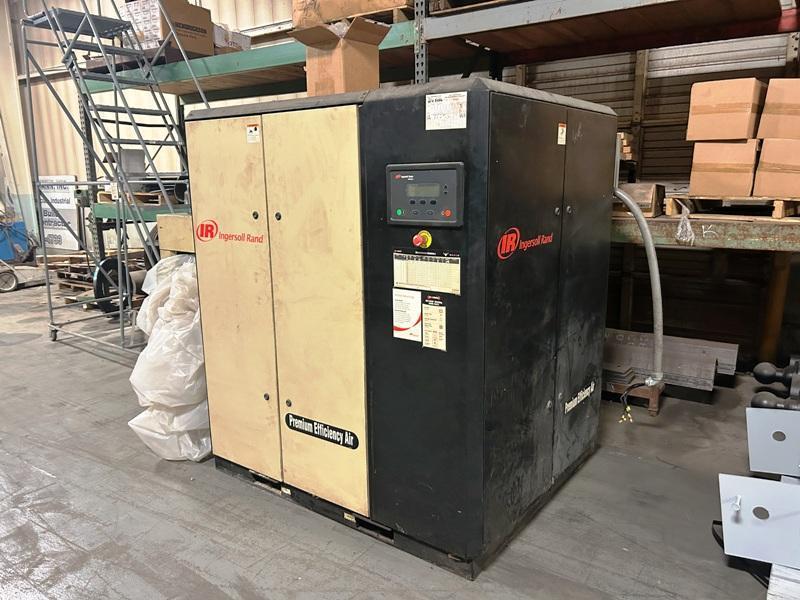 75 H.P. INGERSOLL RAND MODEL IRN75H-CC AIR COMPRESSOR