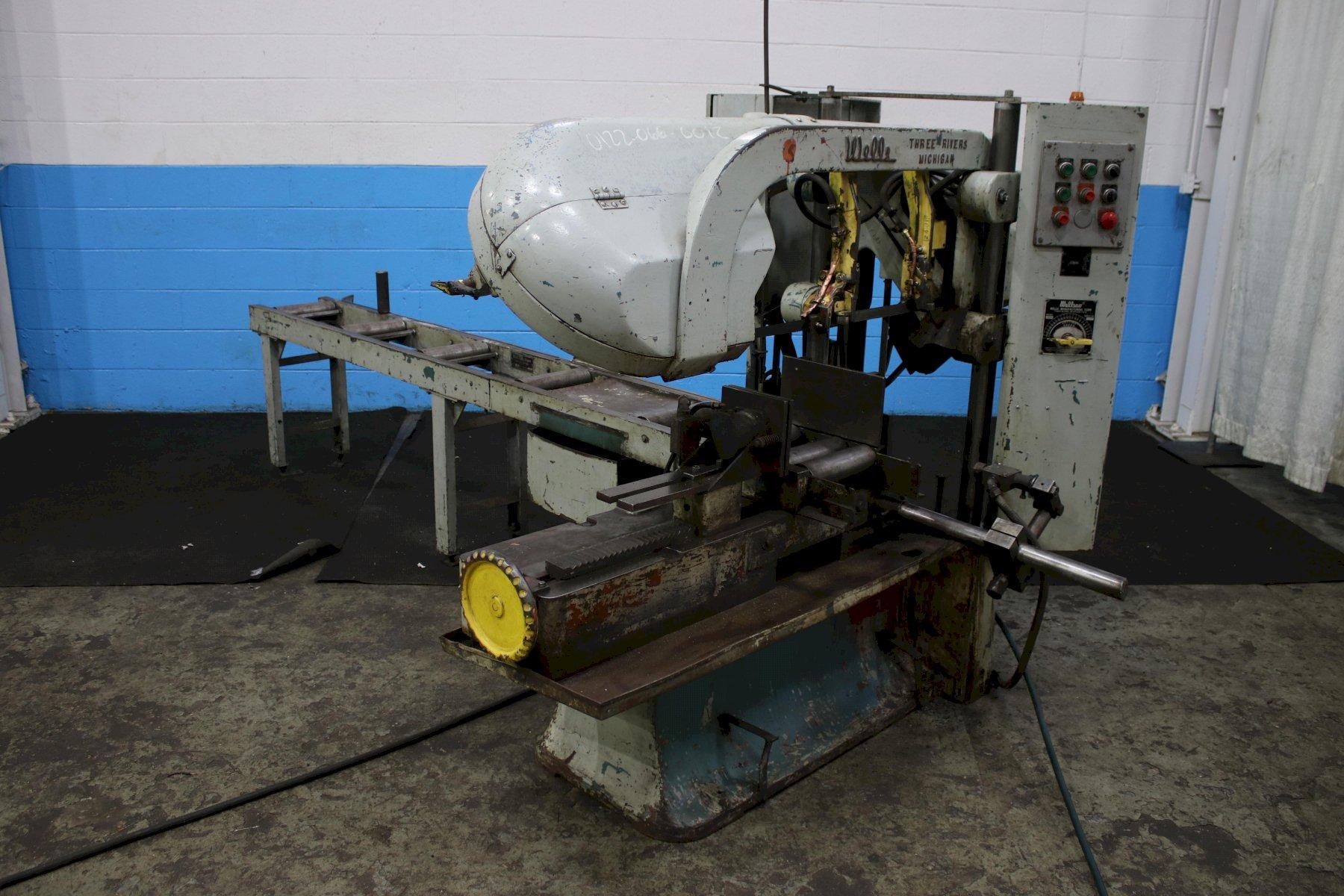 WELLS MODEL #370 HORIZONTAL BAND SAW: STOCK #75328