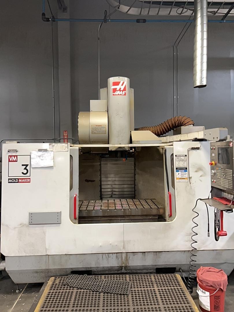 1 - PREOWNED HAAS VERTICAL MACHINING CENTER, MODEL #: VM-3, S/N: 39137