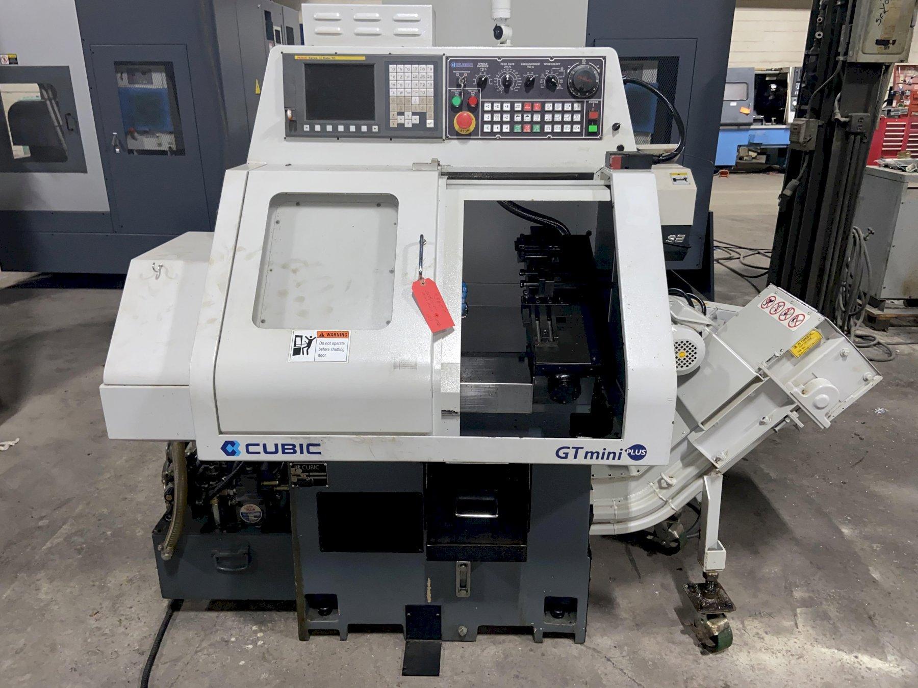 Cubic Mini GT Plus CNC Gang-Style CNC Lathe, Fanuc 0i-Mate,  9.2