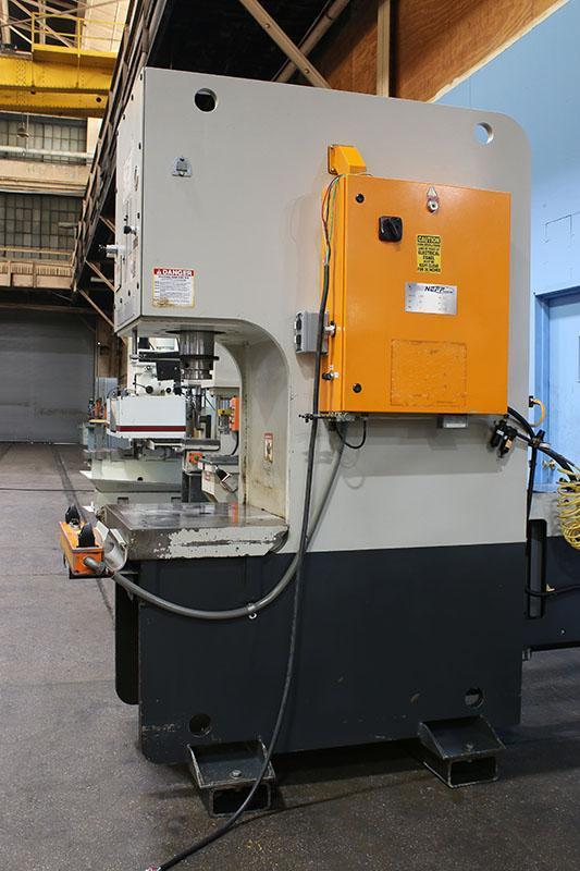 57.7 Ton NEFF C-Frame Hydraulic Press, Model DF50-15M