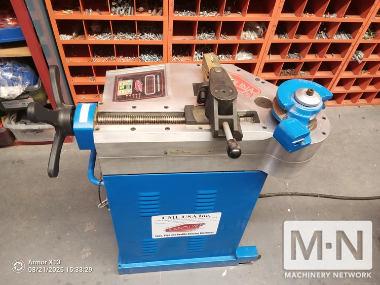 Ercolina TB60 Tube Bender, 2018