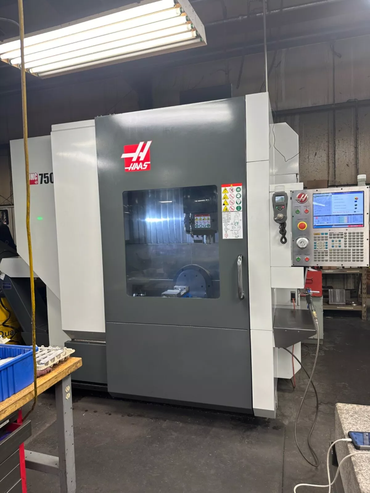 Haas UMC 750 5-Axis CNC Vertical Machining Center For Sale 2016