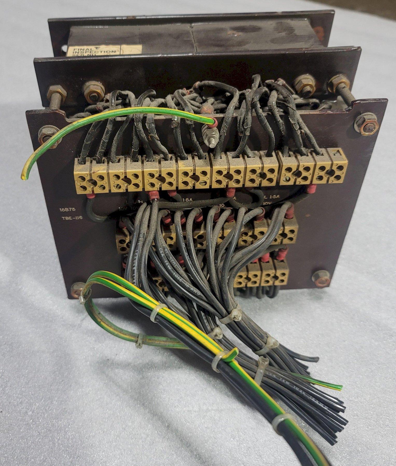 ROMARSH TRANSFORMER 15B75, Removed from an Agie Hole Popper EDM.