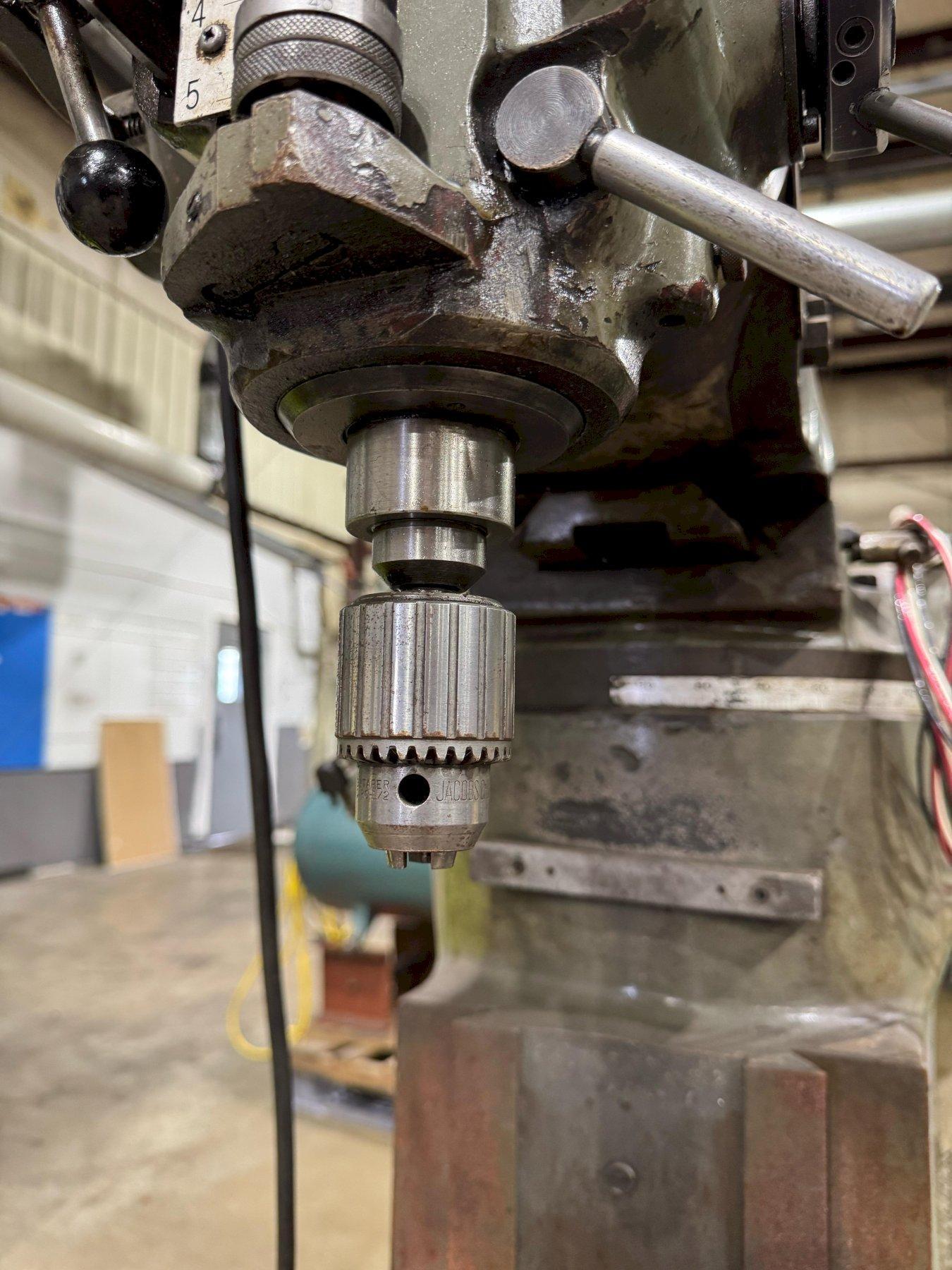 1 - PREOWNED YAMAZEN VERTICAL MILL, MODEL #: YC 1-1/2 VA, S/N: 42091