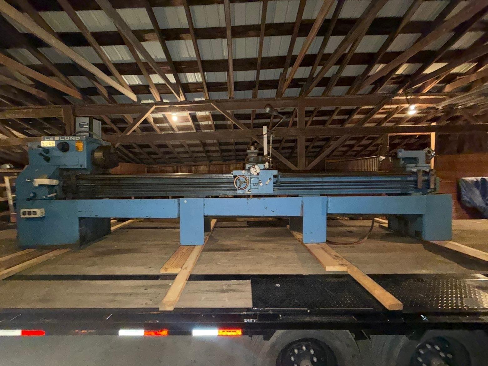 19" X 150" LEBLOND MODEL # SERVO SHIFT ENGINE LATHE: YOBRO #25352