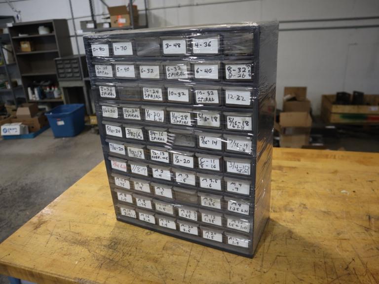 Multi Bin Cabinet with Inch and Metric Taps- Auction Item