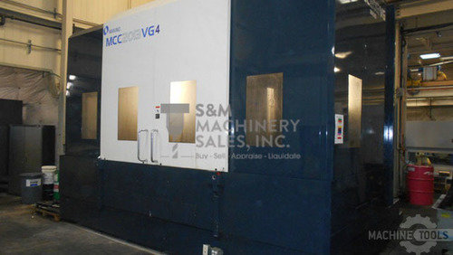 MAKINO MCC 2013VG (6) AXIS HORIZONTAL MACHINING CENTER w/Fanuc Professional 5, 3+2 Indexing Head, 120 Position ATC, Full 4th, 60