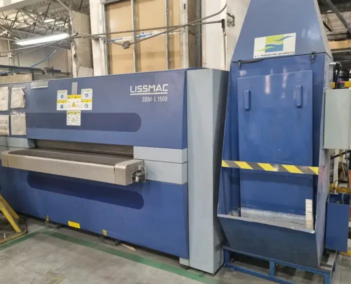60" LISSMAC SBM-L 1500 G1S2-60 DEBURRING MACHINE