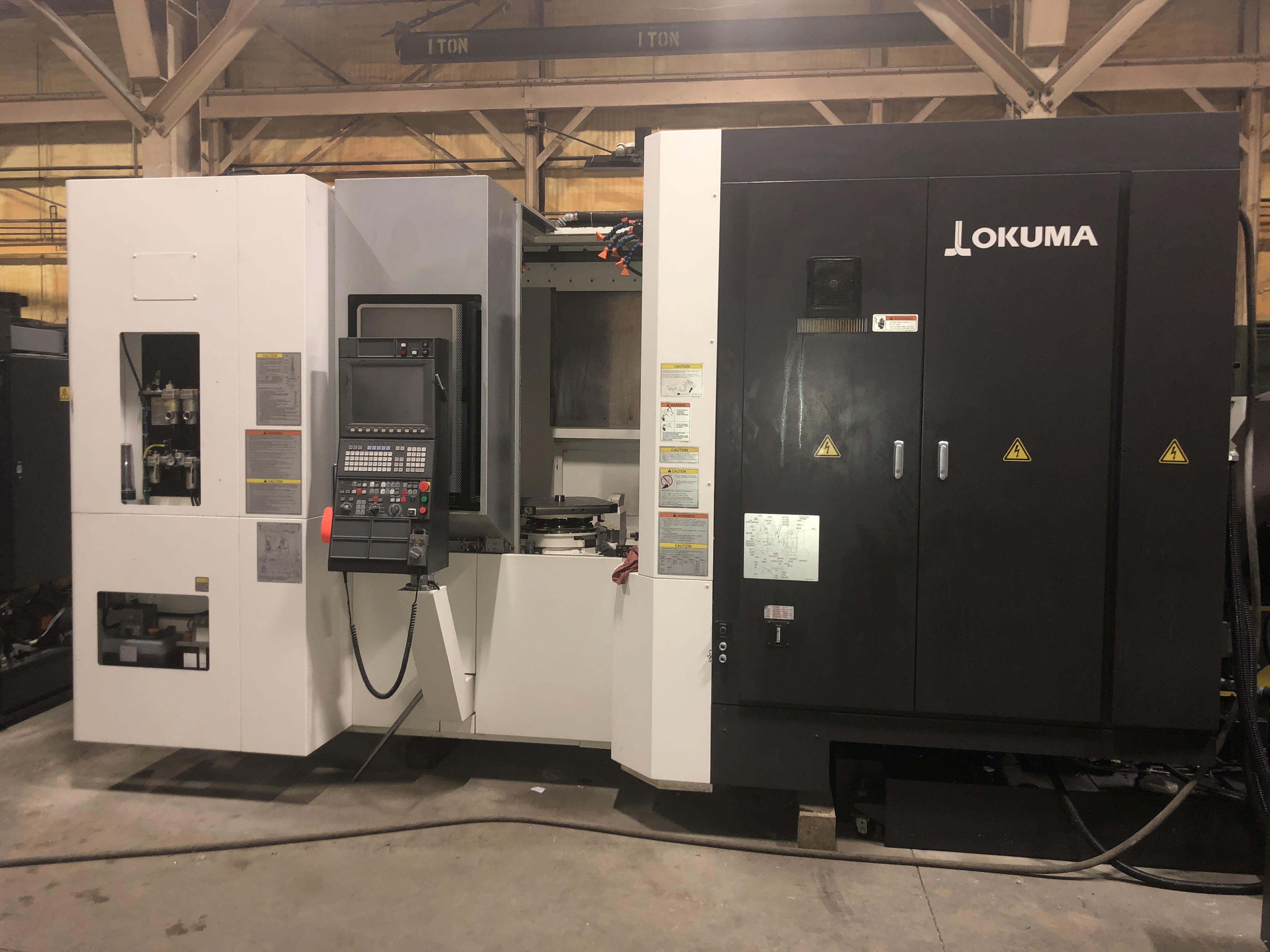 Okuma MB-5000H CNC Horizontal Machining Center, OSP300M, Full 4th, CTS, 19.69