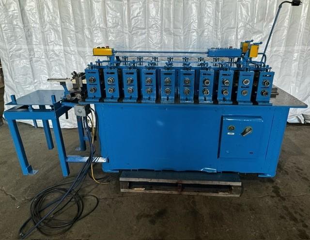 DOUBLE SIDED 10 STAND ROLL FORMER STOCK #3584