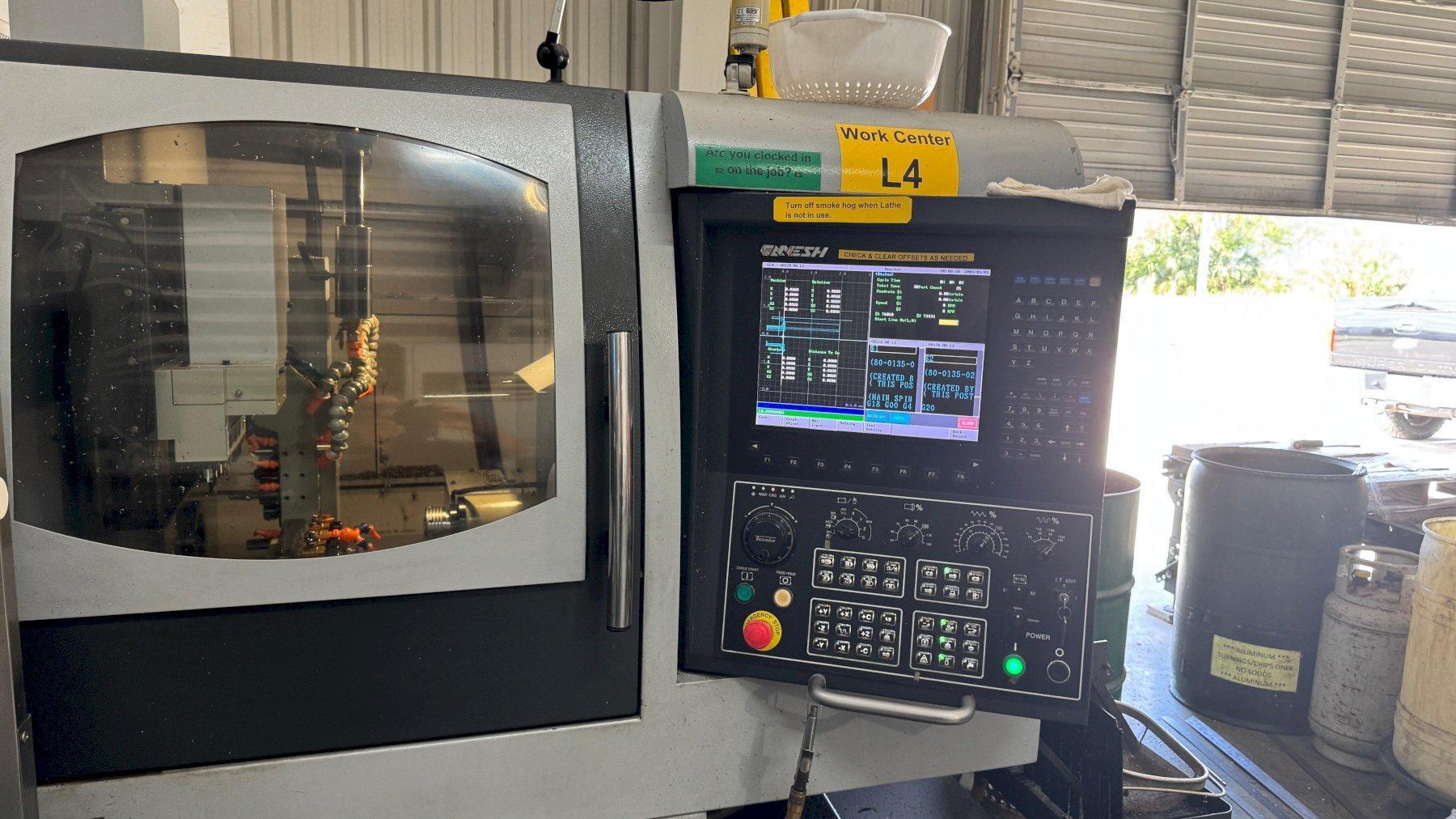 2012 Ganesh Cyclone-32CS CNC Turning Center (#5413)