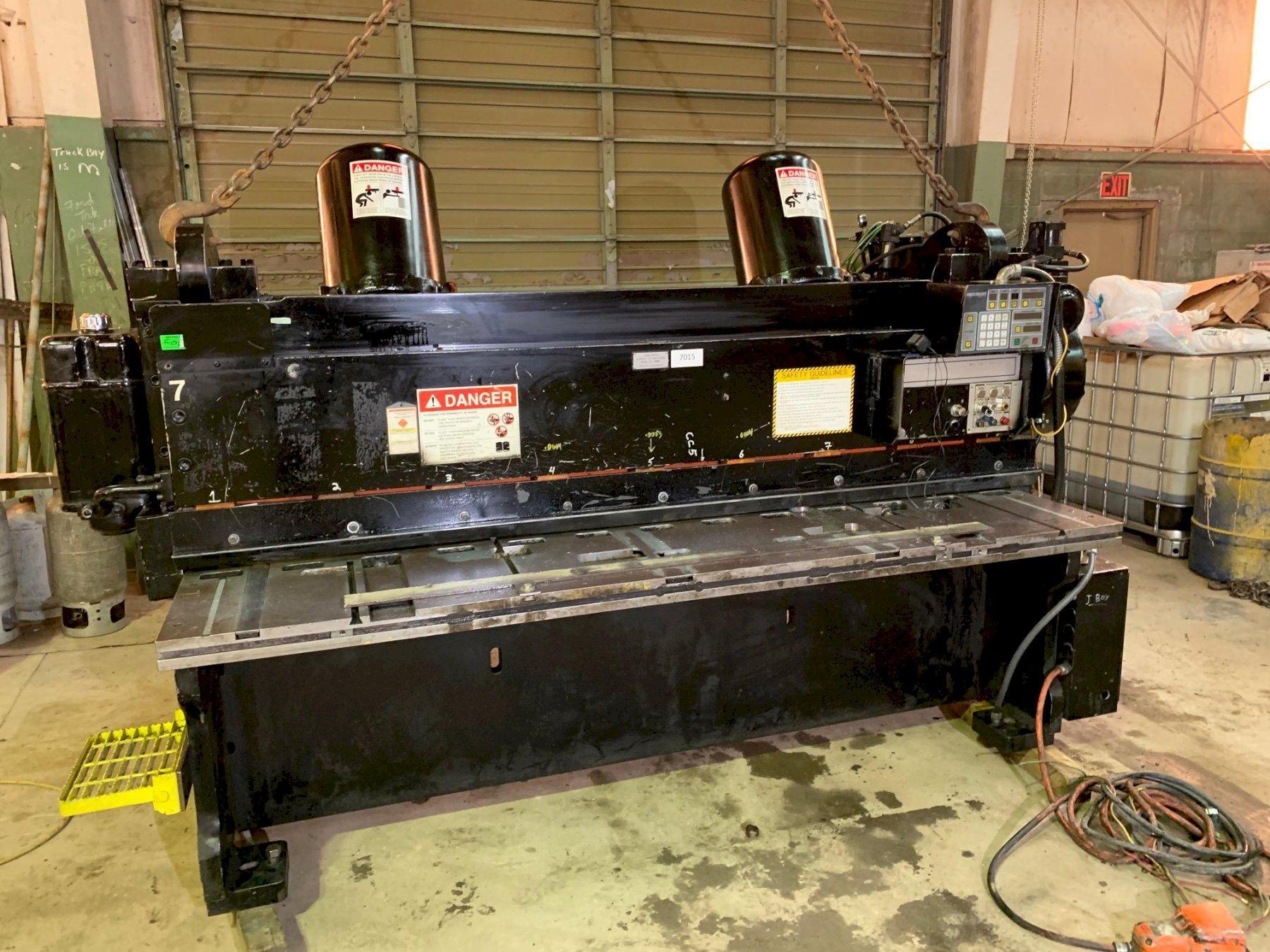8' x 1/4" CINCINNATI MODEL 1808G MECHANICAL SHEAR