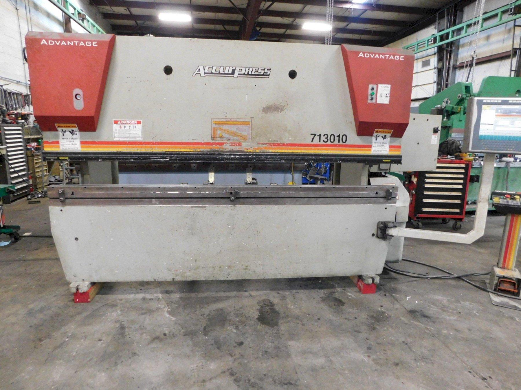 2006 Accurpress 713010 Advantage Press Brake (#5740)