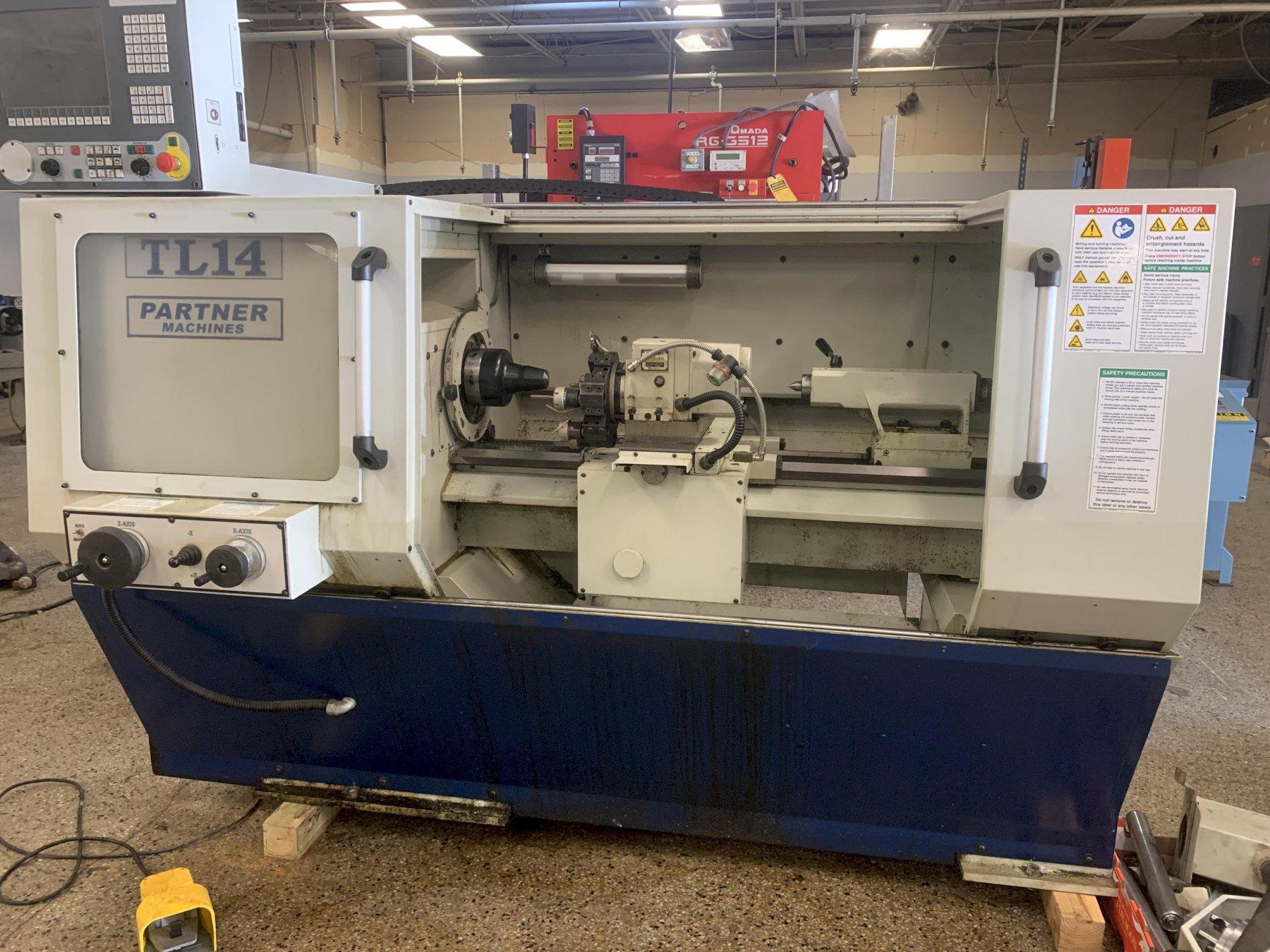 MILLTRONICS TL14x40 CNC Flat Bed Lathe, S/N 1121, New 2011