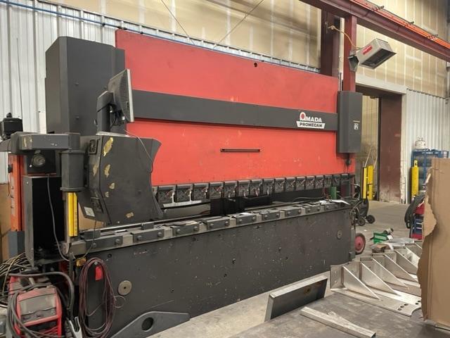 138 Ton x 13′ Amada HFB 125-40 CNC Press Brake, 1996 – 6 Axis Backgauge