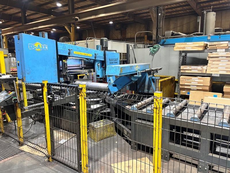 28" X 30" DOALL DCDS-750CNC STRUCTURALL DUAL COLUMN MITERING SAW