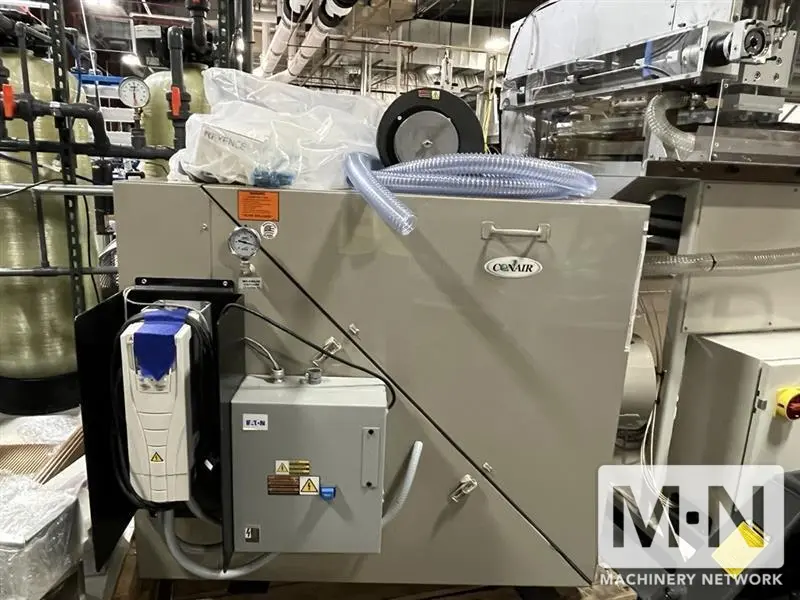 5 HP CONAIR MODEL PD-5 VACUUM PUMP AND DUST COLLECTOR  MFG 2015
