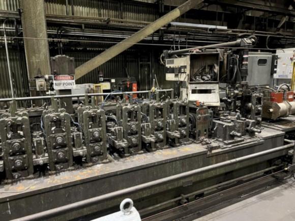 1.5" x .120" Oto Mills Rafted High Speed Tube Mill Line with Mair Packaging Line