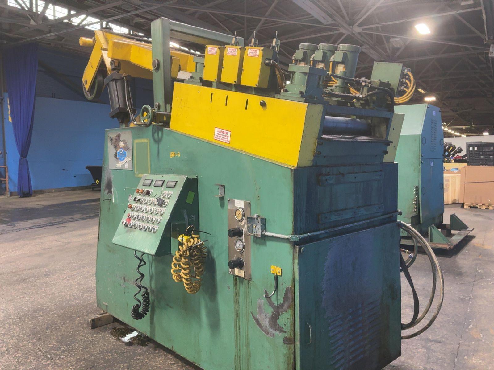COE PRESS Coil Reel And Straightener Combination 15,000 Lbs. x 24" Wide